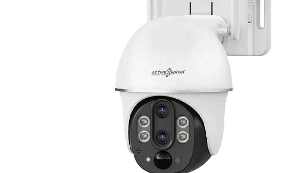 Solar CCTV Camera Installation Bangalore | 2 Lens Solar Camera