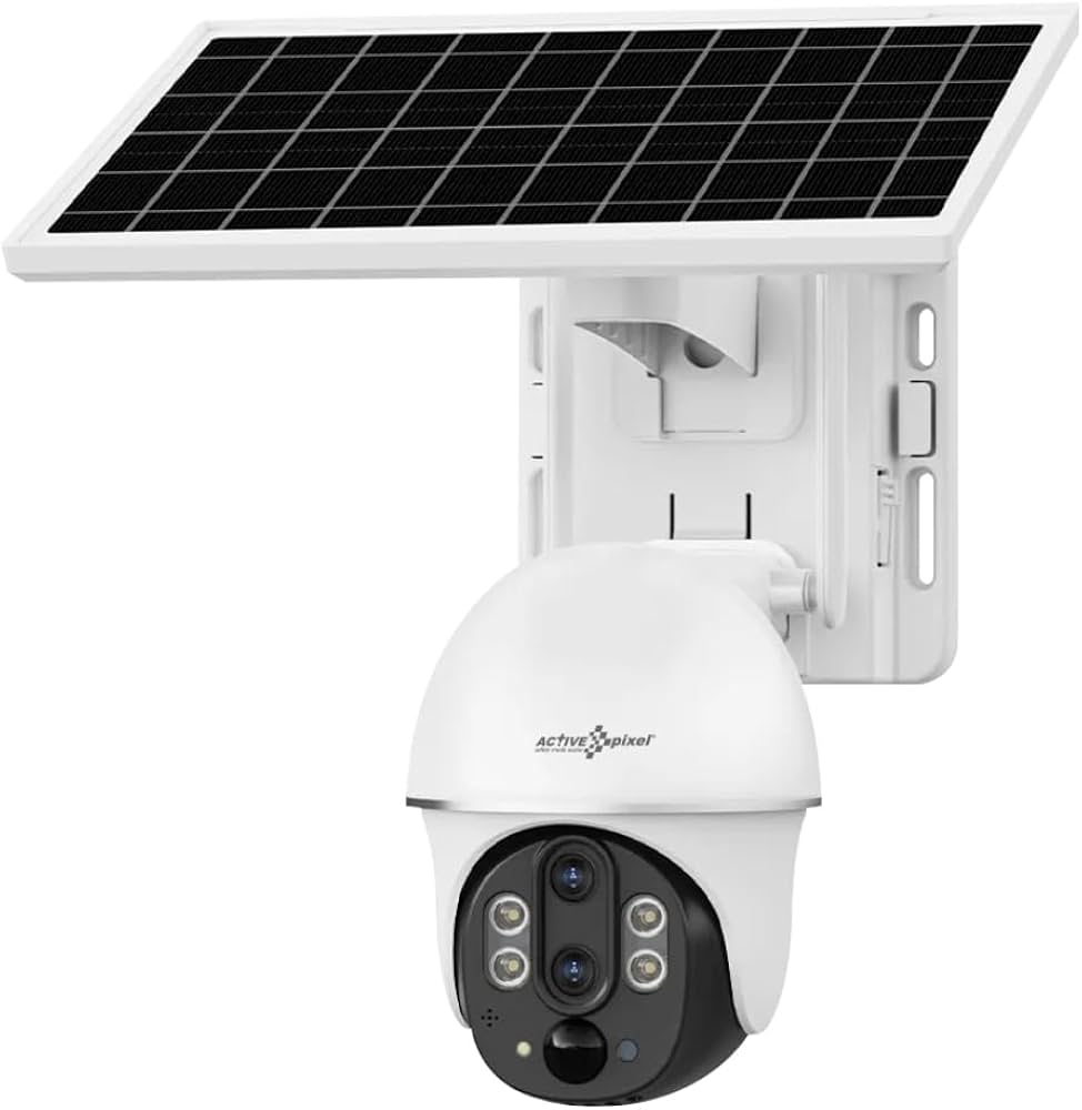 Solar CCTV Camera – 2 Lens Model