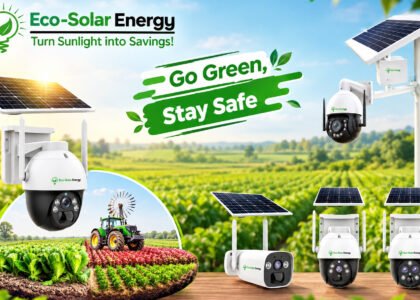 Solar camera with SIM card outdoor installation