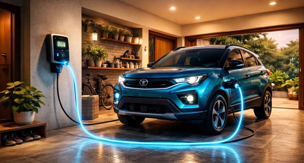 Tata Nexon EV Charger Installation